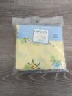 Carter's Starters 100% Cotton Yellow Bees Fitted Knit Crib Sheet New