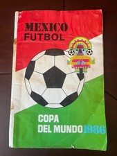 Vintage Mexican Album copa del Mundo Mogasa Mexico 86 FIFA World Cup Football