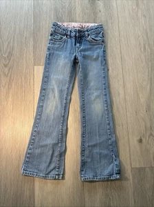 girls Size 7 Slim Levi’s 517 Stretch Flare With Adjustable Waist - Picture 1 of 5