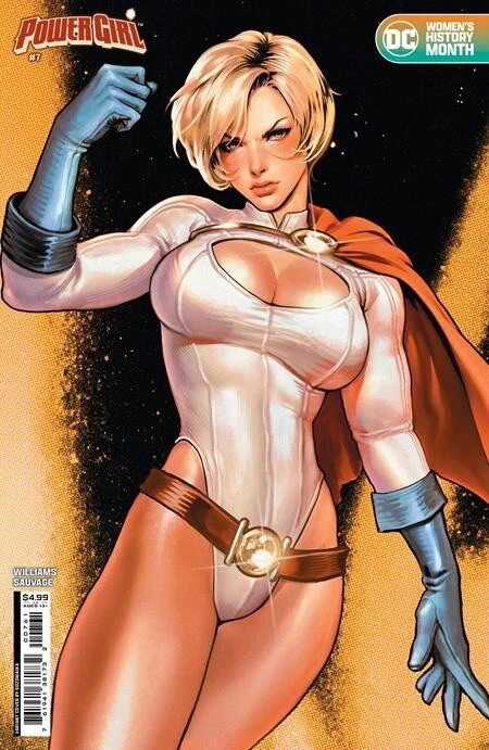 🔥 POWER GIRL #7 SOZOMAIKA WOMENS HISTORY MONTH Card Stock Variant Cvr D - Image 1 of 1