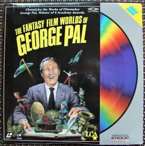The Fantasy Film Worlds of GEORGE PAL 8 Academy Awards Win Sci-fi Laserdisc NEW