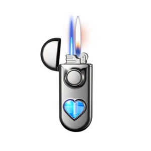 ✅Free name engrave ✅Double fire GAS lighter ✅Jet & soft fire✅ GAS lighter ✅#207 - Picture 1 of 27