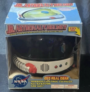 Jr Astronaut Helmet with Sounds Space Costume Kids Shuttle Spaceship Cosplay - Picture 1 of 8