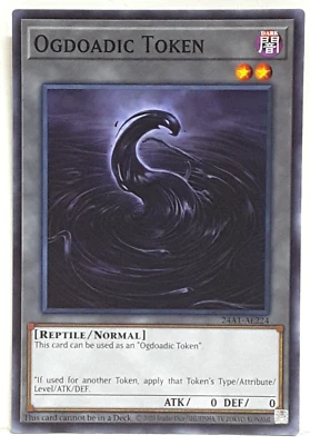 Konami Yugioh Asian-English Ogdoadic Token 24AT-AE224 Üblich - Bild 1 von 2