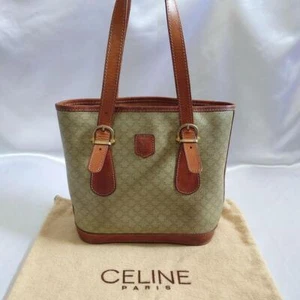 Celine Macadam Pattern Tote Bag Shoulder - Picture 1 of 10