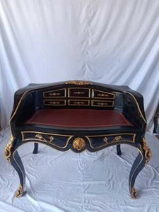 Antiker königlicher Sekretär Schreibtisch Barock Rokoko Louis Seize Breite130cm  - Bild 1 von 4