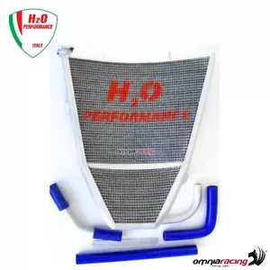 Radiatore acqua maggiorato H2O per Suzuki GSXR600/GSXR750 K7/K9 - Imagen 1 de 5