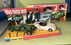 Corgi GS40 The Avengers Set de Regalo 40 Emma Peel Lotus Elan Steeds Bentley (2209) - Imagen 1 de 16