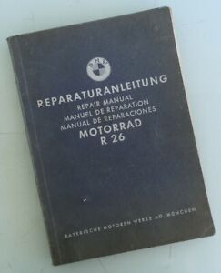 BMW MOTORCYCLE FACTORY SERVICE MANUAL BOOK FOR ALL YEARS R26 --- R27 R25/3