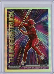 2021 Panini Prizm Draft Picks Thunderstruck Prizms Silver #7 Tyler McDonough - Picture 1 of 1