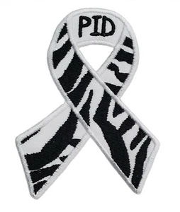 Primary Immune Deficiency PID Awareness Ribbon Embroidered Iron On Patch Gifts - Picture 1 of 6