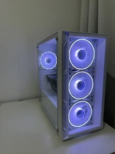 Gaming PC Intel i7 NVIDIA GTX 1660 16GB RAM 500GB SSD Windows 11 WiFi Desktop - Picture 1 of 7