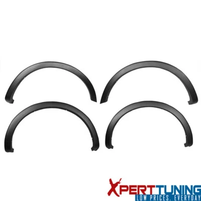 Fits 09-14 Ford F-150 F150 OE Style 4PC Wheel Fender Flares Protector PP Black Foto 1 de 4