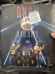 Rush – R40 Live Blu-ray SEALED 2015 Anthem Progressive Rock - OOP Rare! - Foto 1 di 4