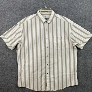 KÜHL Men’s Extra Large Button Down XL Shirt Stripe Short Sleeve Casual Outdoor - Picture 1 of 10