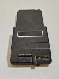 VTG Realistic Stereo Cassette Eight Track Adapter Radio Shack - Picture 1 of 10