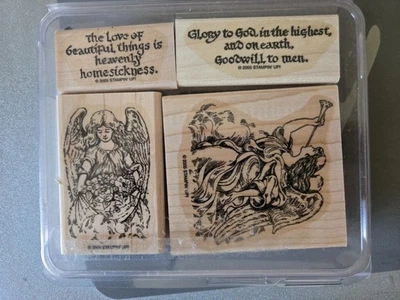 Stampin' Up! Juego de estampillas HEAVENLY HERALD Foto 1 de 3