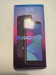 BLU Studio Mini 2023 (Unlocked) - Black 32GB 5.5" Quad-Core 2GB RAM - Picture 1 of 4