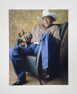 George Strait original handsigniertes 8x10 Foto Autogramm Country Sänger - Bild 1 von 2