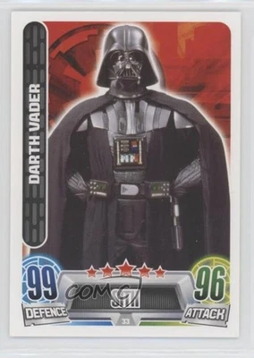 2013 Topps Force Attax Star Wars Movie Edition Series 2 Darth Vader #33 - Image 1 of 2