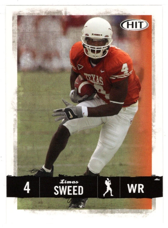Limas Sweed - Texas Longhorns (NCAA Football) 2008 Sage Hit # 4 - Mint - Image 1 of 1