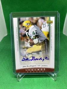 2006 UD Legends Legendary Signatures John Brockington Card #99 Auto - Bild 1 von 2