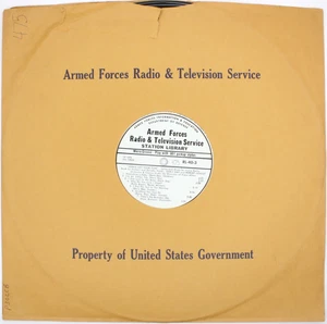 1967 AFRTS Doris Day Robert Goulet Annie Get Your Gun Armed Forces Transcription - Picture 1 of 15