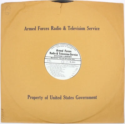 1967 AFRTS Doris Day Robert Goulet Annie Get Your Gun Armed Forces Transcription - Image 1 of 4