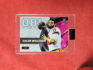 Caleb Williams 2023 ☆ On The Clock ☆ PINK ☆ 1 of 1 ☆ ROOKIE  - Bild 1 von 3