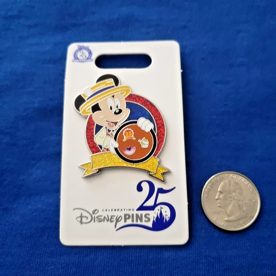 Mickey Mouse Celebrating 25 Years of Pin Trading Pin Board Disney 2025
