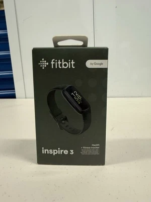 NEW FITBIT INSPIRE 3 FITNESS TRACKER WATCH Stress Management, Midnight Zen/Black - Image 1 of 4