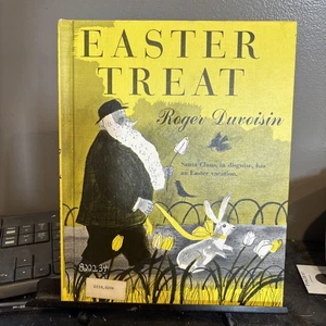 EASTER TREAT Childrens HC Book By Roger Duboisin 1954 Santa In Disguise - Picture 1 of 12