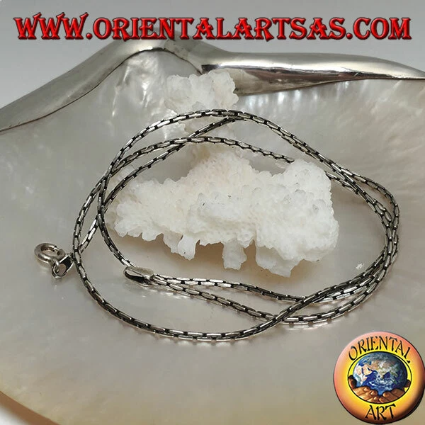 Collana catenina in Argento 925‰ con maglia a snodo da 50 e da 55 cm x 1,5 mm - Immagine 1 di 1