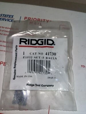 RIDGID Pkg of 5 Balls Part # 41730 NEW - Image 1 of 3