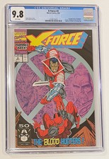 Marvel Comics X-force # 2 CGC 9.8  Second appearance of Deadpool  NM/MINT  1991