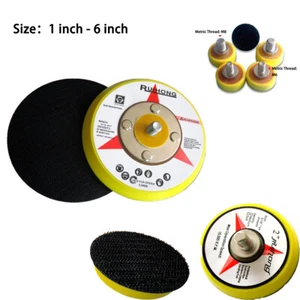 1 inch - 6 inch Sanding Backing Plate Pad Sanding Disc Hook&Loop Polishing Pad - Picture 1 of 19