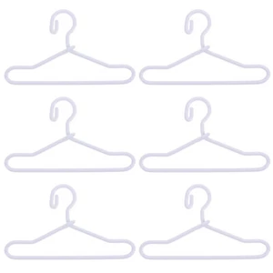 50 Piezas Mini Percha para Muñecas Perchas para Bebé para Ropa Accesorio Miniatura - Imagen 1 de 12