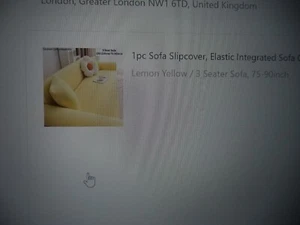 Sale : I Piece Sofa Slip Cover (3 Seater Size) - Picture 1 of 3