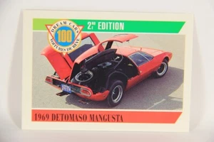 Dream Cars 2nd Edition 1992 Trading Card #84 - 1969 Detomaso Mangusta L018557 - Picture 1 of 2
