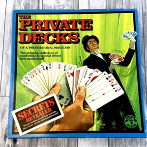 Vintage Magic 1974 The Private Decks of a Professional Magician Karten Tricks Rarität - Bild 1 von 9