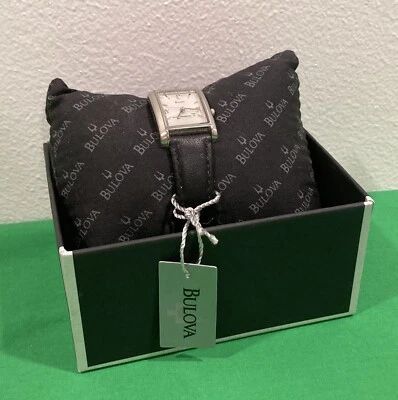 宝路华现代伍德曼FRATERNAL金融女士手表96T59全新带盒带标签 — 第 1/4 张图片