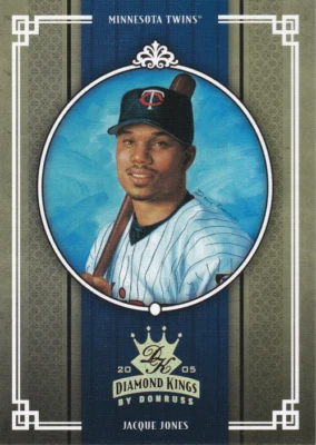 2005 Diamond Kings Gold #129 Jacque Jones /25 - NM - Image 1 of 2