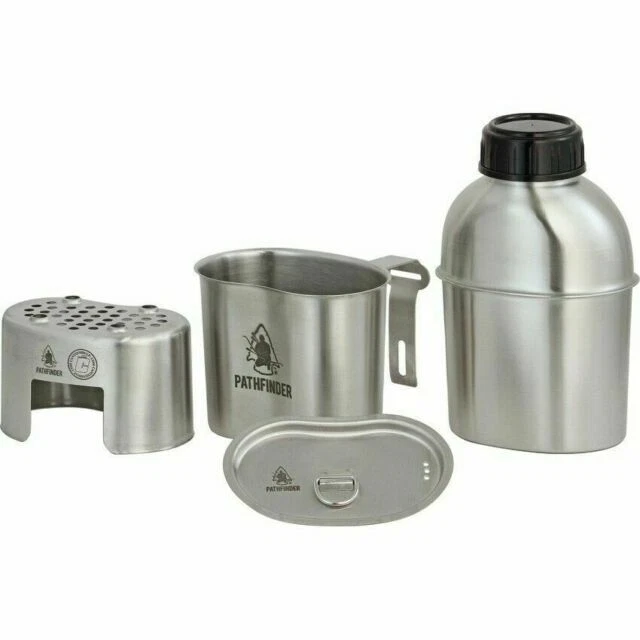 Pathfinder PTH003 Stainless Steel Cooking Set (4 Pieces)