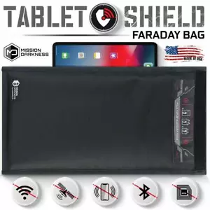 Mission Darkness Medium Non-Window Faraday Bag for Tablets