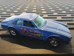 VINTAGE 1977 HOT WHEELS JAGUAR XJS BLUE DIECAST 1:64 CAR - Picture 1 of 2