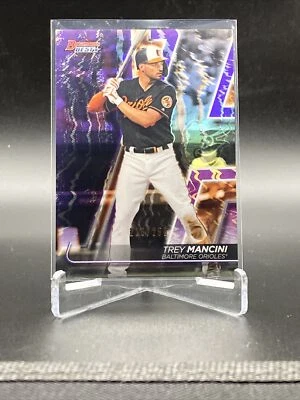 2020 Bowmans Best Trey Mancini Purple Refractor Non Auto Chrome /250 - Image 1 of 4