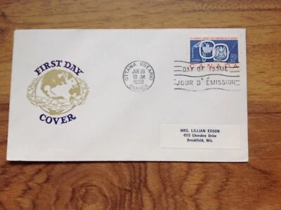 Canada Maritime  First Day Cover , Ottawa  postmark , 1959 .    Free UK P&P - Image 1 of 3