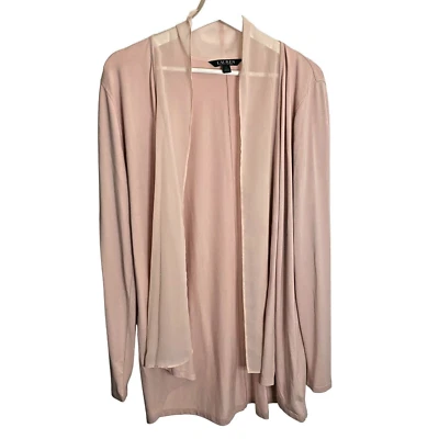 Cárdigan Lauren Ralph Lauren Rosa Rosa Para Mujer Talla L Diseñador Lujo Suave Foto 1 de 4