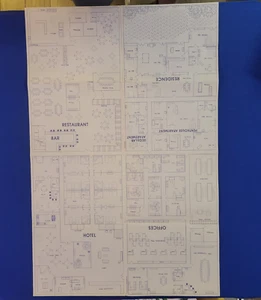 Top Secret/S.I. Caja Set Mapa - TSR 7620xxx0701 Doble Cara - Imagen 1 de 2