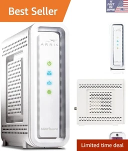 DOCSIS 3.0 32x8 Cable Modem - Fast 800 Mbps, 1 Gbps Ethernet Port for Comcast - Picture 1 of 13